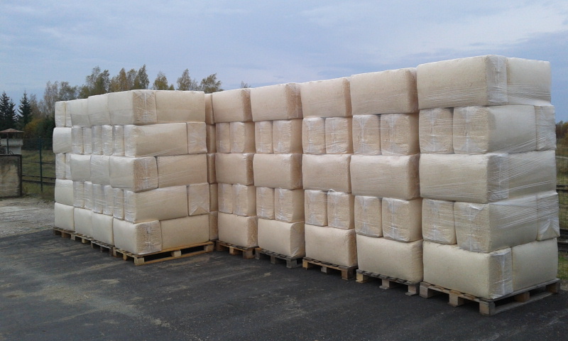 shavings bedding packaged